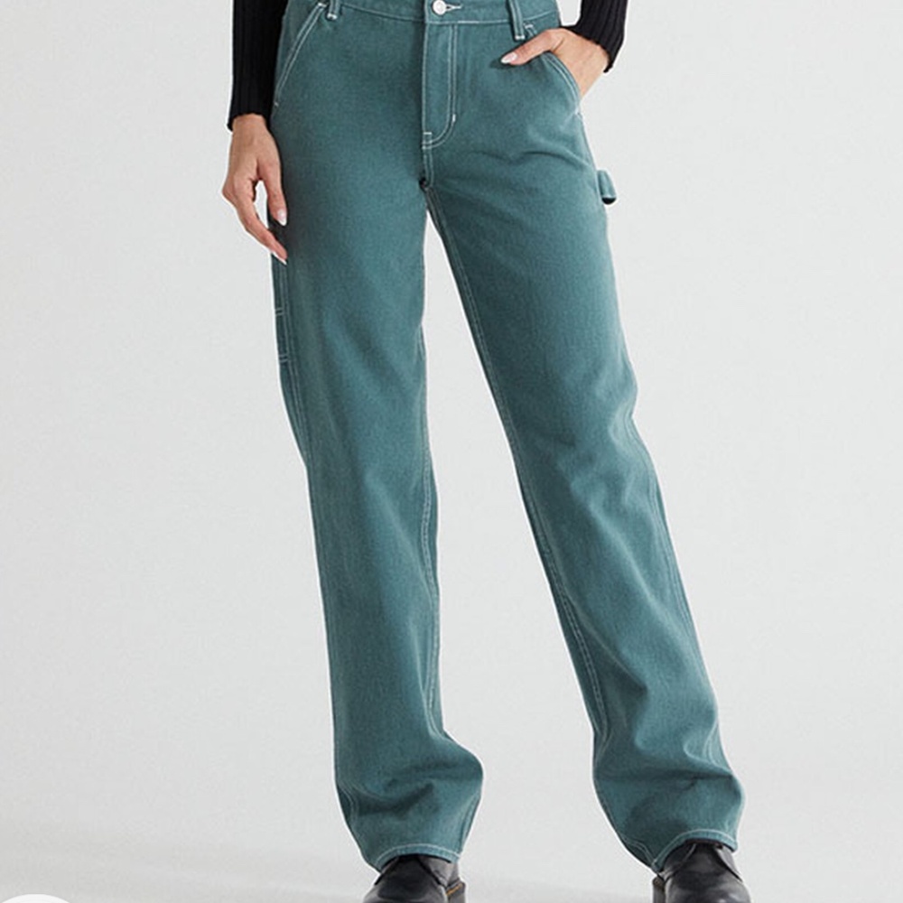 PacSun "Carpenter Jeans in Sage Green"